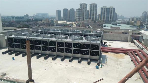 溧陽冷卻塔廠家淺析逆流式冷卻塔施工安